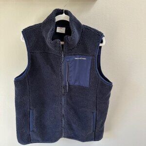 Vineyard Vines women's fleece vest, size large
